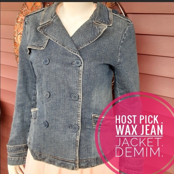 Wax Jean Jackets & Coats Hp2 Wax Jean Jacket Demim Poshmark